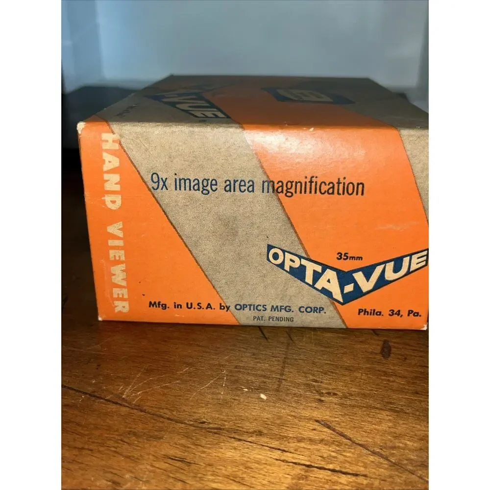 Vintage Opta-Vue 35mm Hand Viewer